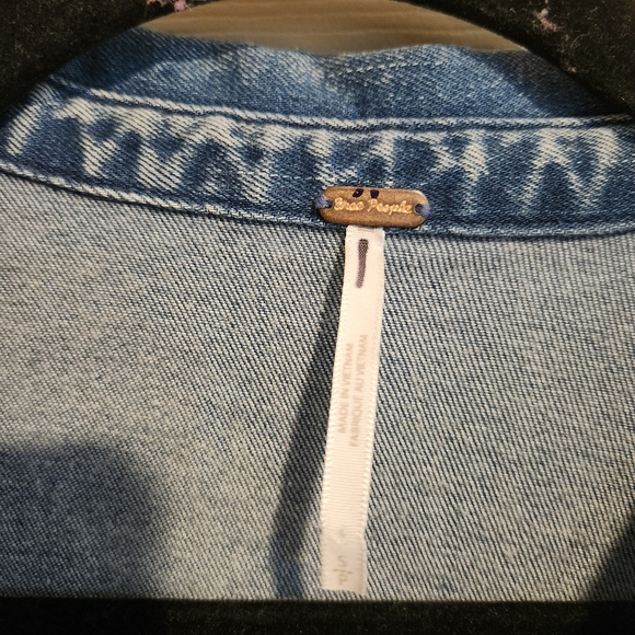 Free People Long Sleeve Thea Mini Dress NWOT - Picture 4 of 7